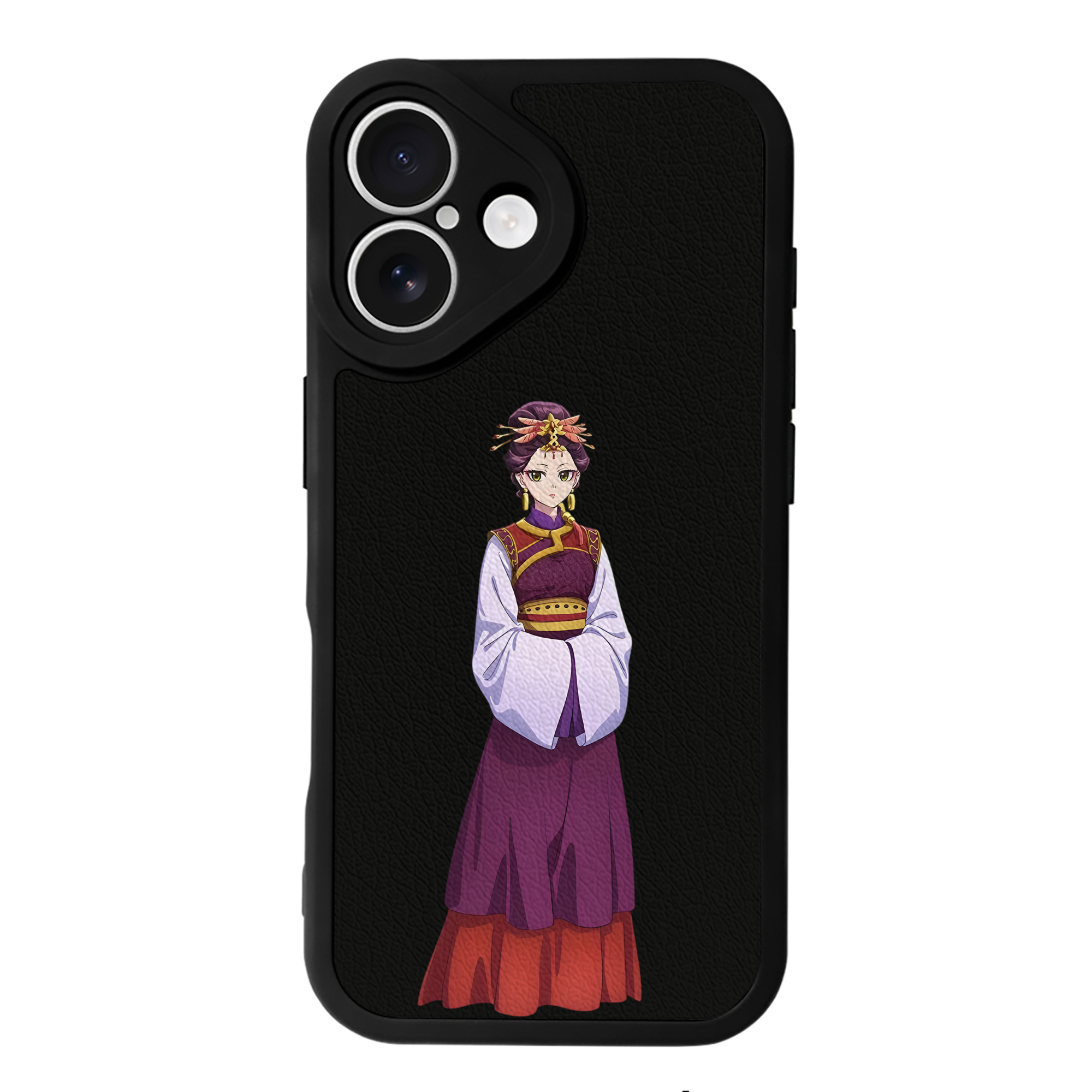 （画像用） 薬屋のひとりごと The Apothecary Diaries 【iPhone 16シリーズ対応】シリコンスマホケース（レザー調） 材質：シリコン